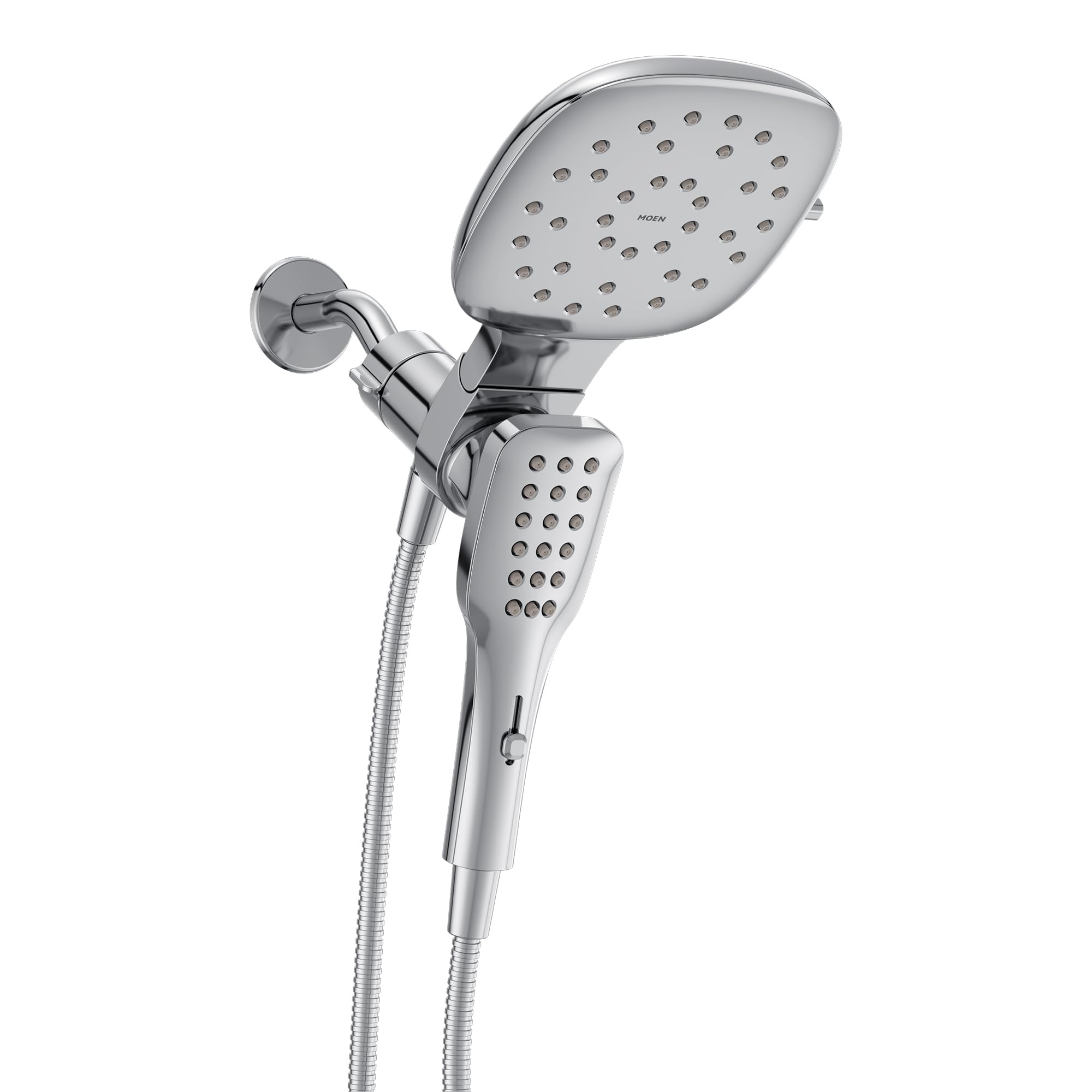Moen Verso Infiniti Dial Square Rain Shower Head with Detachable